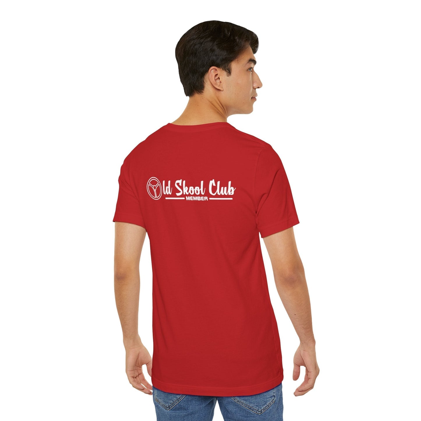 T-Shirt - Oldskool Club Rouge