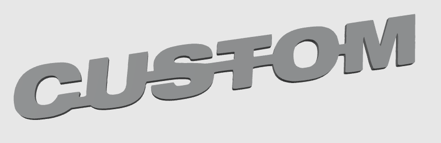 CUSTOM – Logo et décorations sur-mesure pour setup gaming, bureau et camions. Un design unique et durable pour exprimer votre style