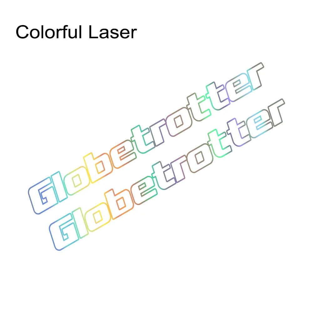 Creative GLOBETROTTER Pattern Car Windows Trim Stickers Stylish Vinyl Film Decals For Volvo FH Auto Tuning Accessories Car Decor