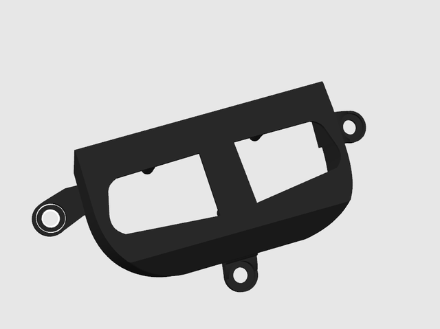 Unité de commande de deport de bouton DAF new generation V2, DAF XG/XG+, Bord arrondi