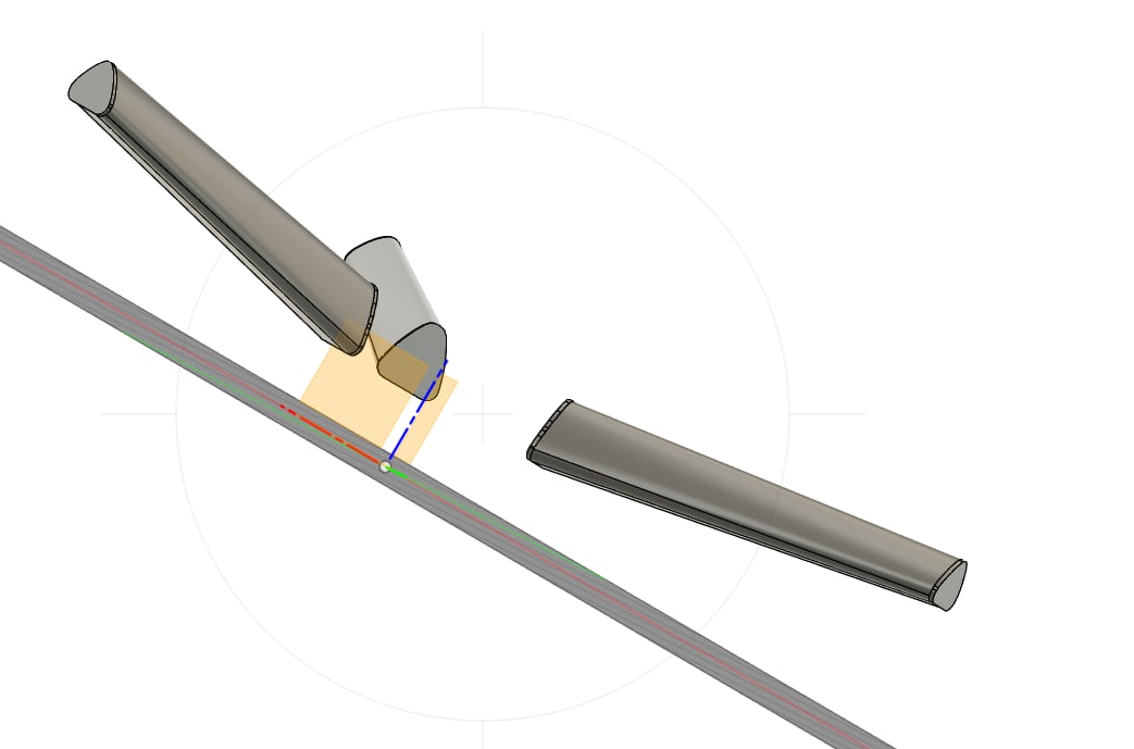 Branche aux détails pour volant 53 cm, volant de simulation camion, Logitech, thrustmaster