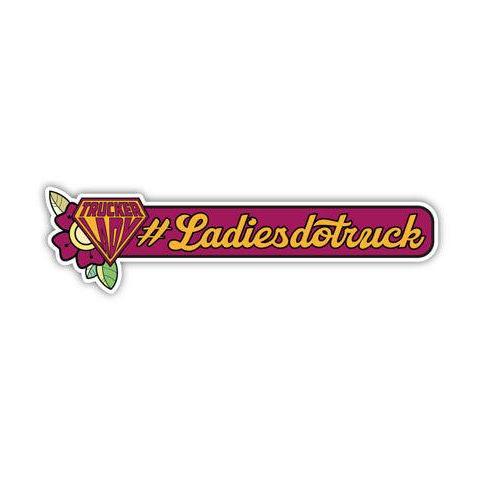 Stickers - Trucker Lady 3