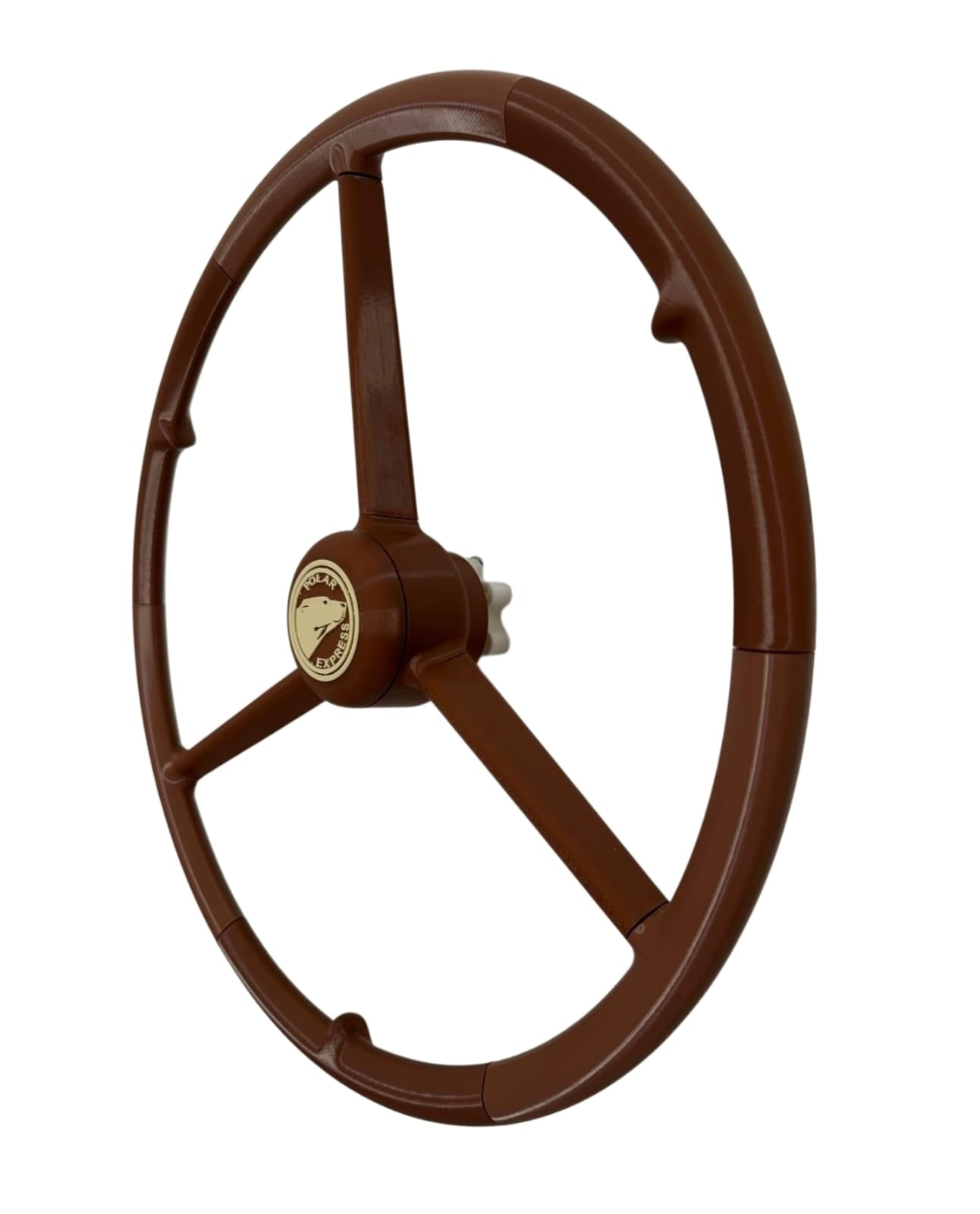Volant 3 branches, Volant 50 cm Marron, Volant de simulation camion