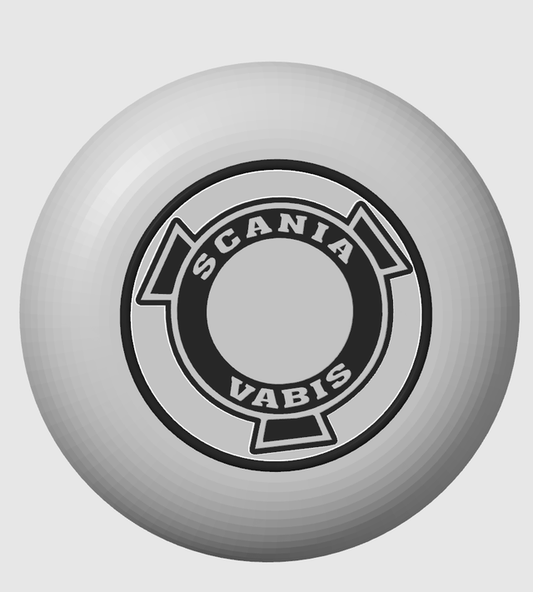 Capôt Logo Scania Vabis pour volant 50cm