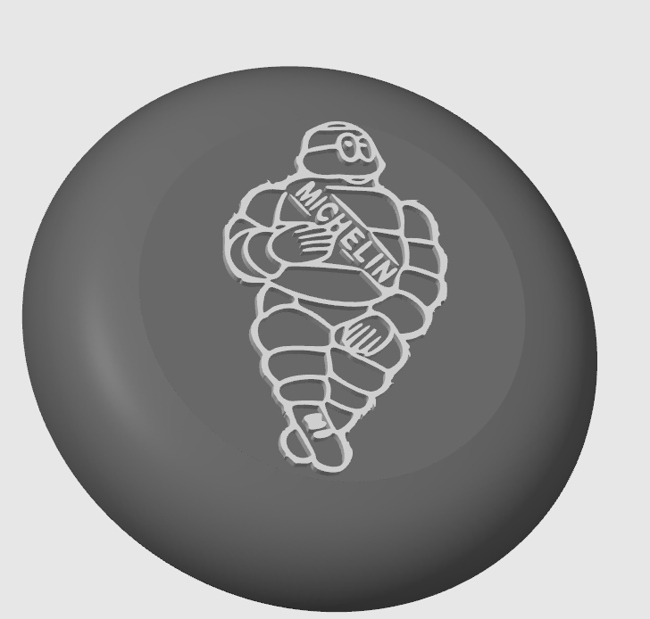 Capôt Logo Michelin pour volant 50cm