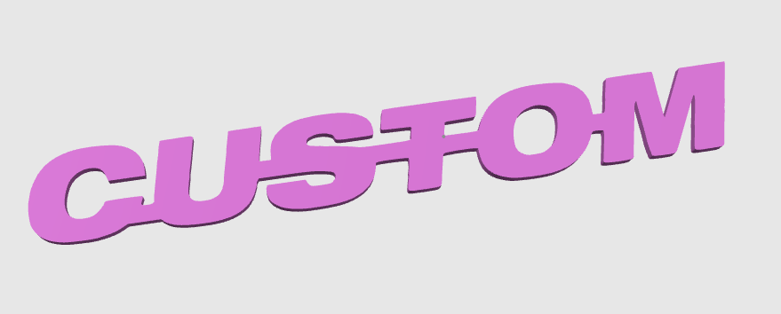 CUSTOM – Logo et décorations sur-mesure pour setup gaming, bureau et camions. Un design unique et durable pour exprimer votre style