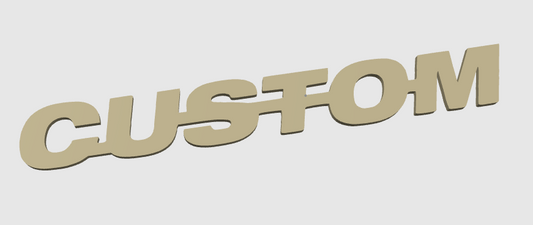 CUSTOM – Logo et décorations sur-mesure pour setup gaming, bureau et camions. Un design unique et durable pour exprimer votre style