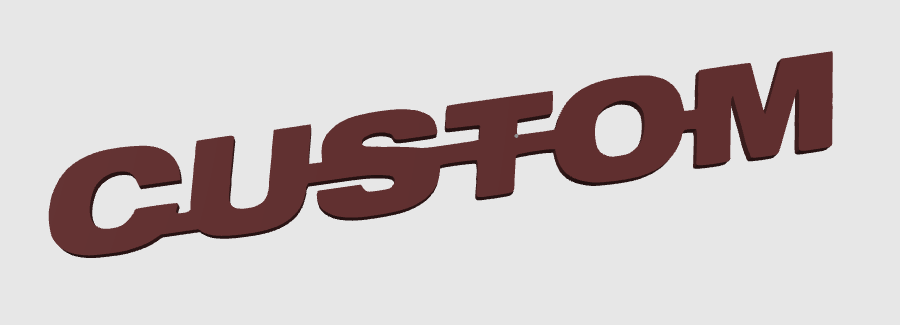 CUSTOM – Logo et décorations sur-mesure pour setup gaming, bureau et camions. Un design unique et durable pour exprimer votre style
