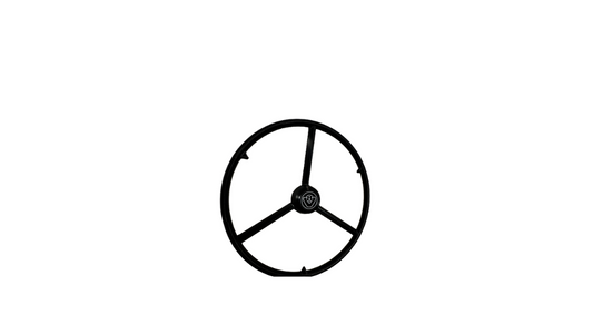 VOLANT 3 BRANCHEAVEC COUTURE  53 CM