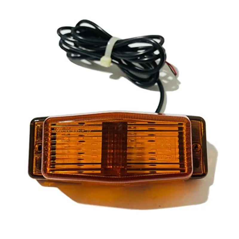 2Pcs Amber White LED Truck Scania Front Grille lights DAF grille lamp For Volvo Grille lamp Man DRL Benz truck grille lights