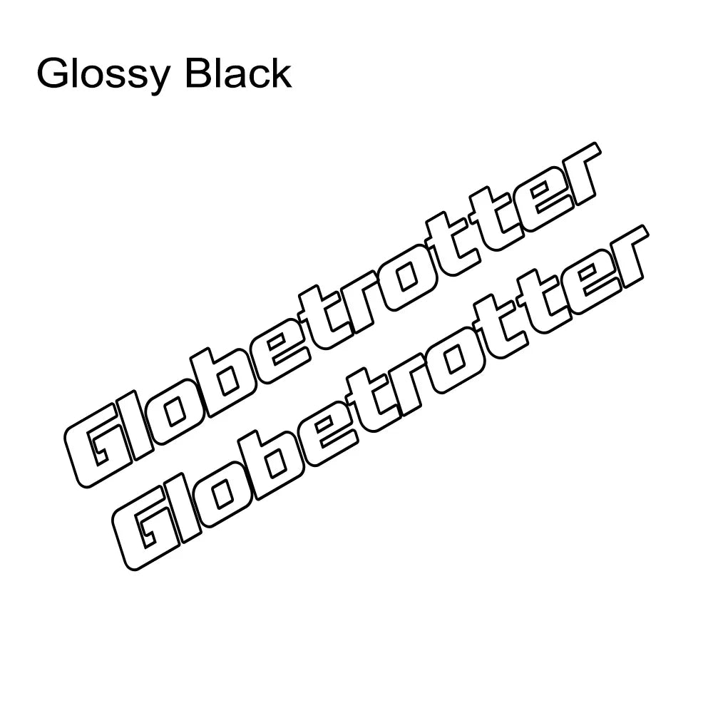 Creative GLOBETROTTER Pattern Car Windows Trim Stickers Stylish Vinyl Film Decals For Volvo FH Auto Tuning Accessories Car Decor