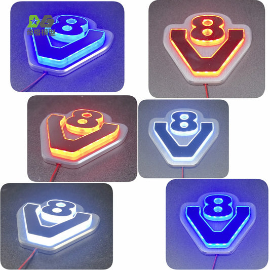Scania V8 Logo Light