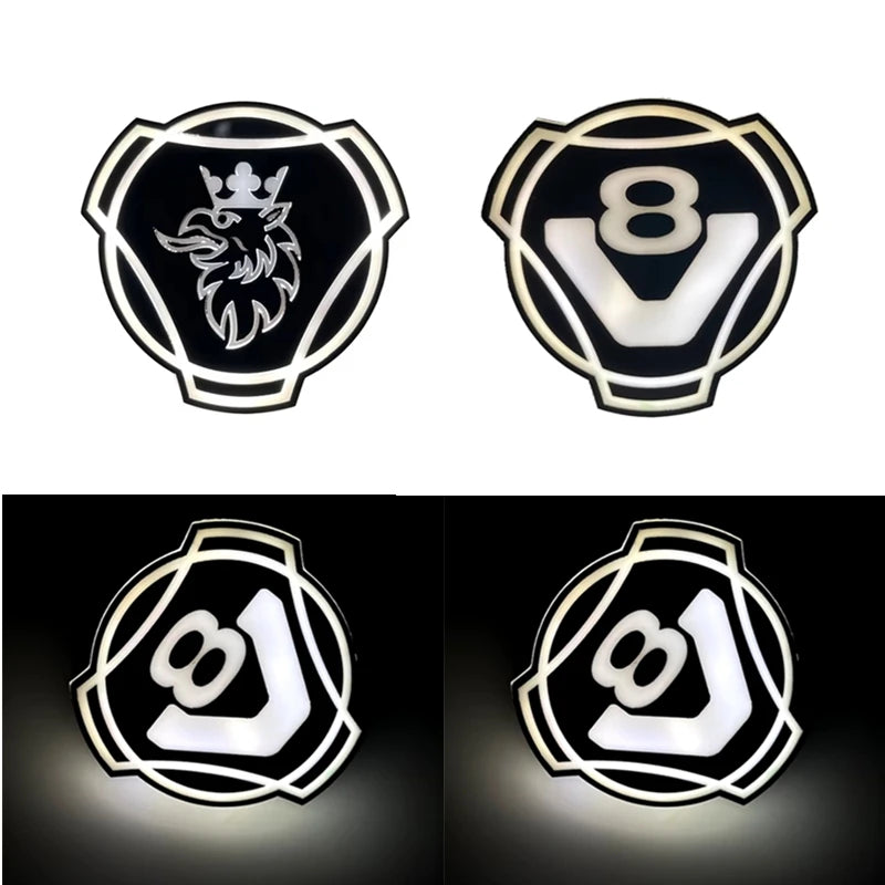 logo lumineux pour calandre x1 piece