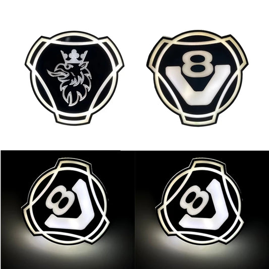 logo lumineux pour calandre x1 piece