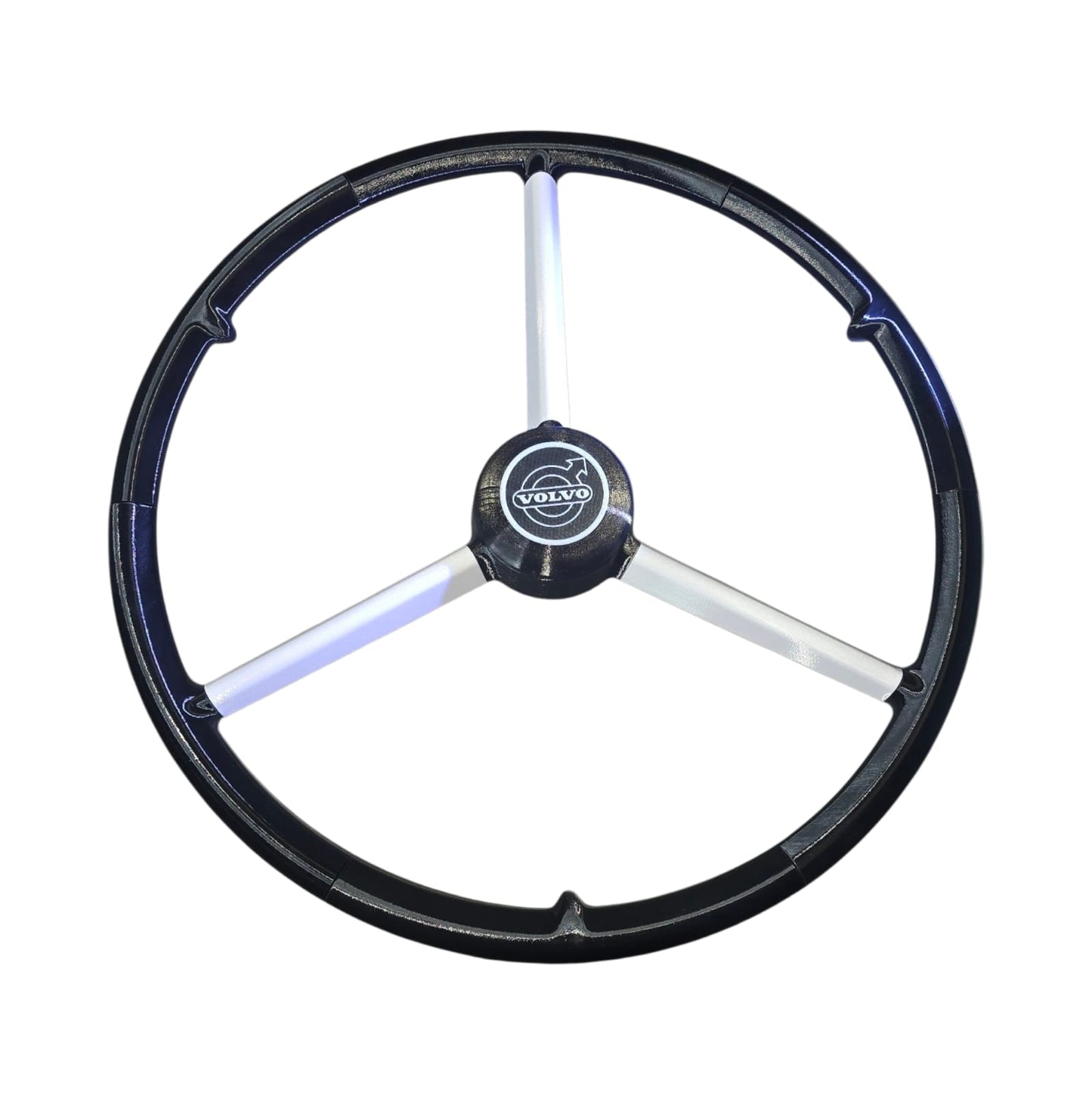 Volant 50 cm Noir et Branches blanc, VOLVO, Volant de simulation camion, Logitech, Thrustmaster