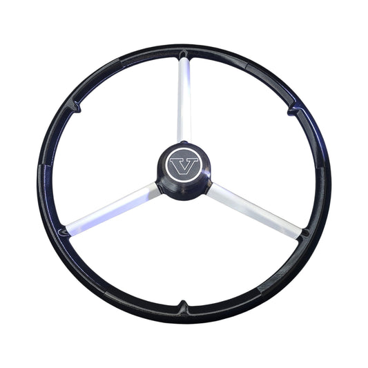 Volant 50 cm Noir et Branches blanc, VOLVO, Volant de simulation camion, Logitech, Thrustmaster