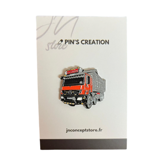Pin's - Mercedes Actros - Benne