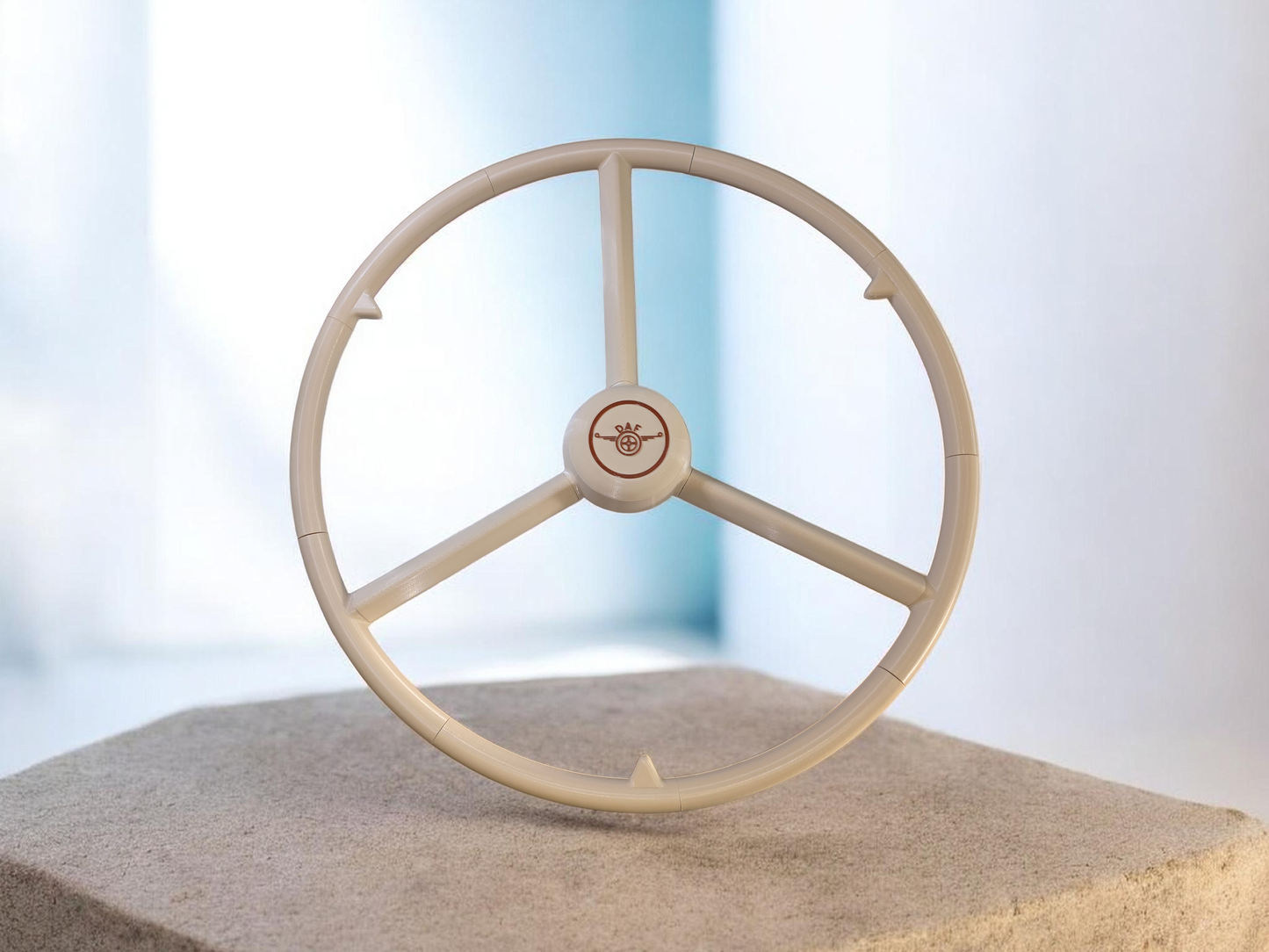 Volant 3 branches 53 cm, Beige