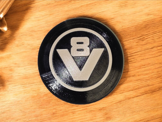 Capôt Logo Scania V8 Ancien pour volant 53 cm