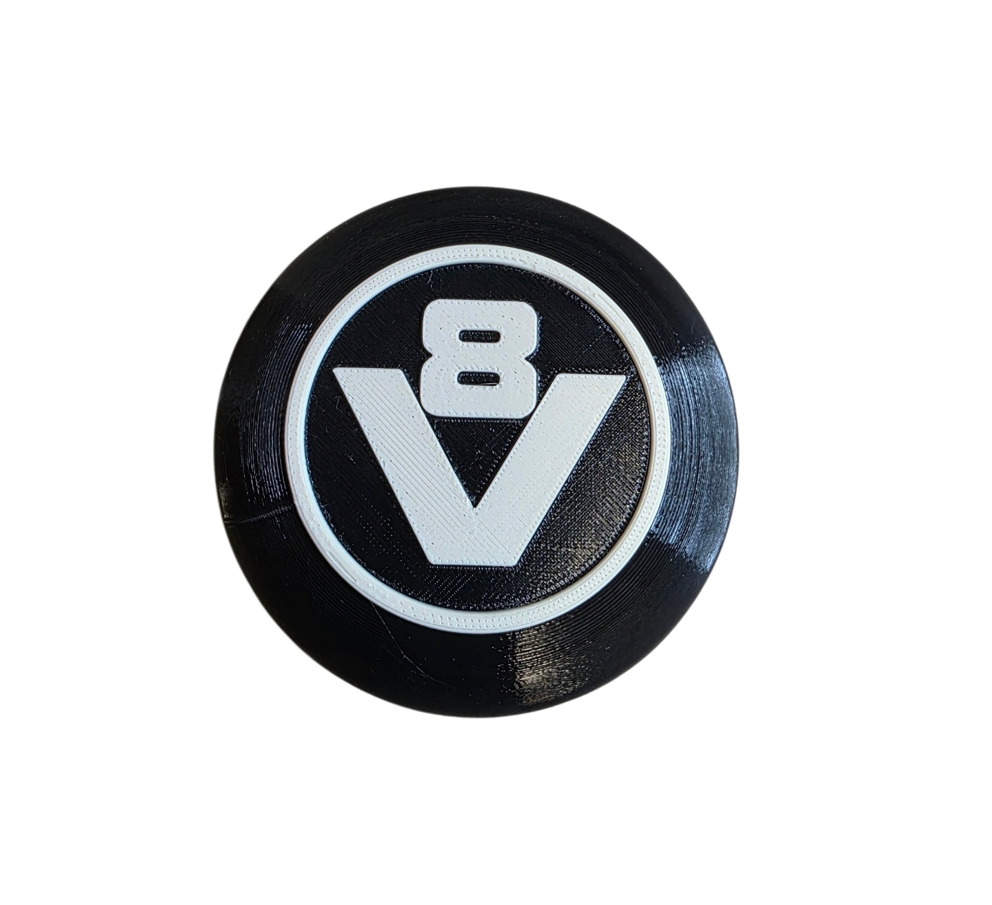 Capôt Logo Scania V8 Ancien pour volant 53 cm