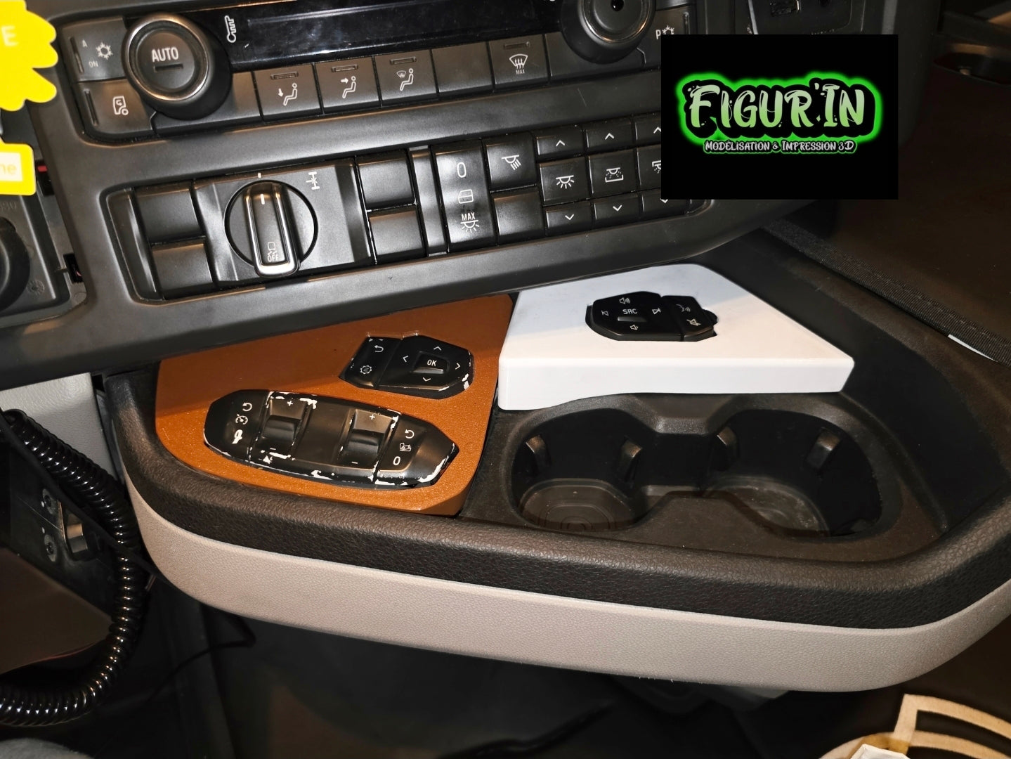 Unité de Commande 1 Bouton Autoradio – Scania Next Generation (NTG / NG)