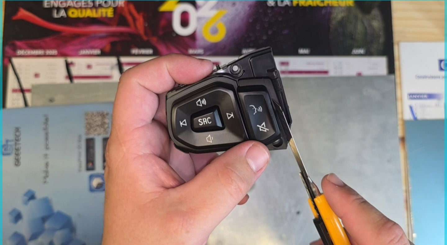 Unité de Commande 1 Bouton Autoradio – Scania Next Generation (NTG / NG)